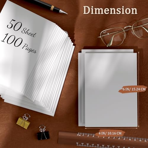 Notepads 4x6, 24 Pack Small Note Pads, Server Note Pads, Scratch Pads 4x6 - color: White- 24 Pack, size: 4x6
