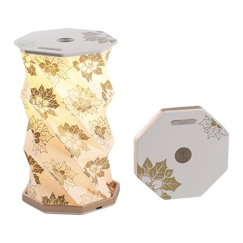 Birthday Flower Folding Lamp, Paper Lantern Lights, Japanese Gifts