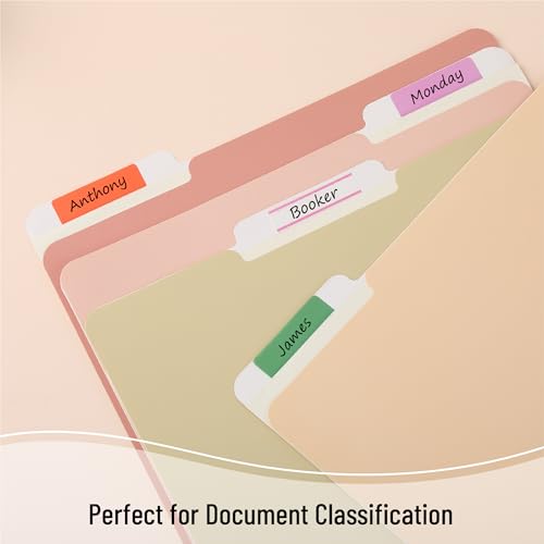 Mr. Pen- Sticky Index Tabs, 500 Pcs, 21 Sets, Colorful - color: Flowers