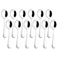 Hiware 12-Piece Demitasse Espresso Spoons, 4 Inches Stainless Steel Mini Coffee Spoons