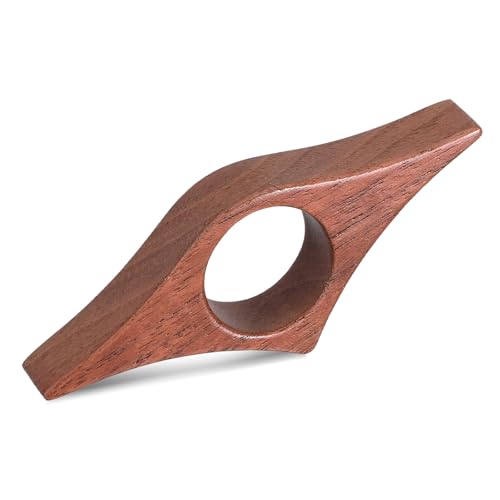 Thumb Book Page Holder Walnut Wood Book Holder Smooth Wood Page Holders for Reading Accessories Books Lovers Gifts for Women Best Friend Birthday Gifts Teacher Graduation Bookish Reader Books Club