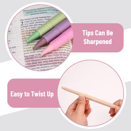 Mr. Pen- No Bleed Gel Highlighters, Morandi Colors, 12 Pack - color: Morandi Colors 1, size: 12 Pack