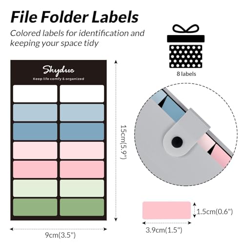 SKYDUE Accordion File Organizer, 8 Pockets Expanding File Folders, Portable Document Paper Organizer, Home College School Office Supplies, Letter Size Gray - color: Gray