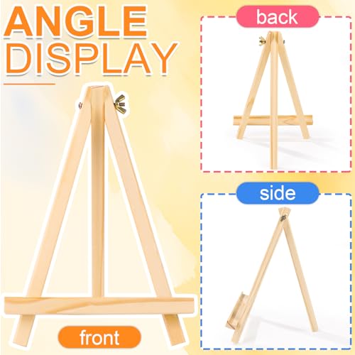 ESRICH 4 PCS 9 Inch Easel for Painting, Easel Stand for Painting Canvas - style: 4