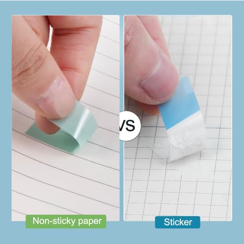 Golcellia Sticky Tabs, Soft Pastel Book Tabs for Notebooks, 300 Pcs - color: Yellow, Pale Purple, Pink, Mint Green, and Sky Blue