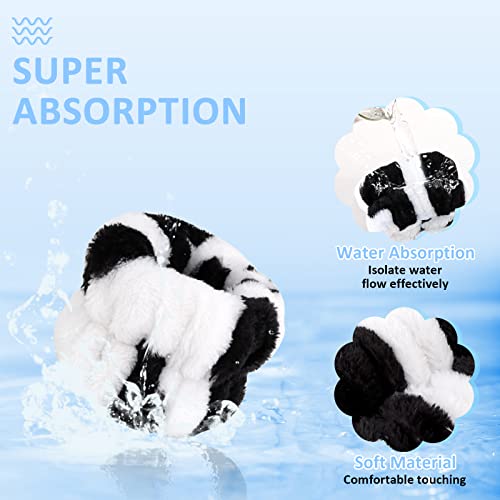 WHAVEL 6 Pairs Absorbent Spa Wristbands, Wrist Towels to Prevent Liquid from Spilling Down Arms - color: B.Multi-color