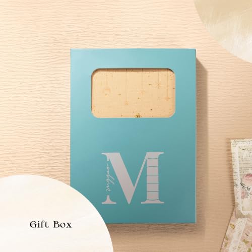 MGGAO Dotted Journal for Women Men, A5 Hardcover Dot Notebook - color: Beige, size: Dotted