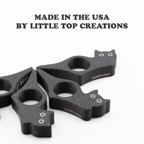 Cat Book Page Holder – Reading Accessory, Book Lovers & Bookworm Gifts – Made in USA (Tuxedo) - style: Tuxedo