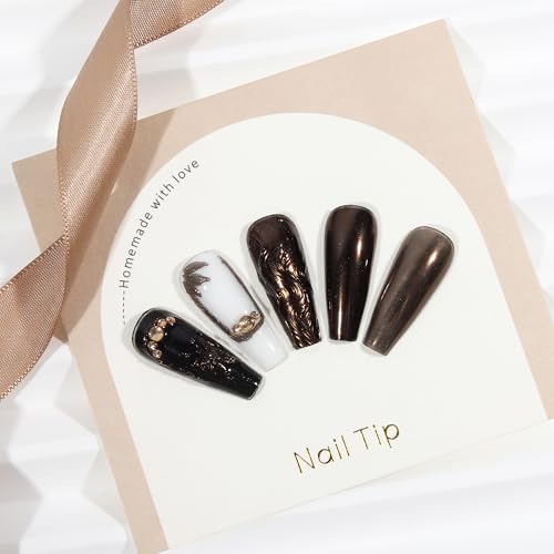 Artdone Chrome Nail Powder, Coffee Color Iridescent Aurora Powder Metallic Mirror Effect Pigment Pearlescent Mermaid Pigment Pearl Glitter Dust Kit, Nail Art Decoration, Resin Craft - color: 1 Jar - Coffee