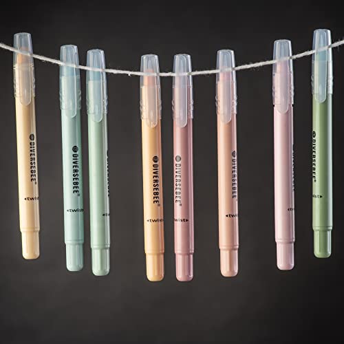 DIVERSEBEE Bible Highlighters and Pens No Bleed (Pastel) - color: Pastel