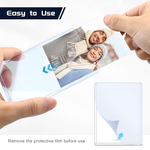 30 Pack Top Loads for Cards 3"x4" Hard Plastic Card Sleeves