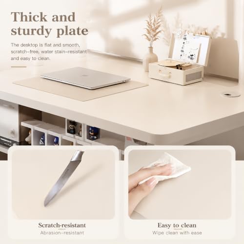 Small Computer Desk 31.4 Inch with Bookshelf White - color: White, size: 31.4" L x 19.7" W x 29.5" H
