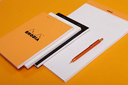 Rhodia Meeting Notepad, No16 A5 - Orange - color: Orange, size: No.16(A5)14.8×21cm, style: Meeting ruled