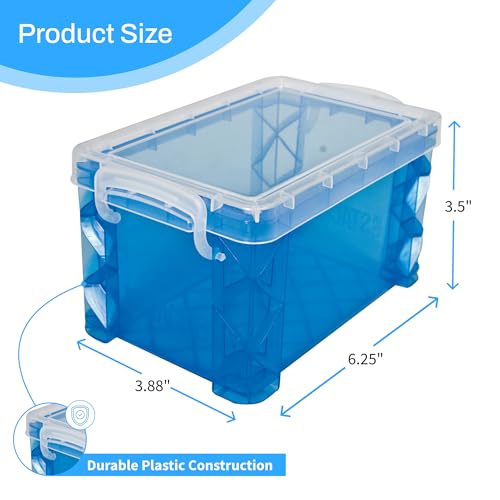 Super Stacker Index Card Box, 3 x 5 Inch Index Cards File Box (61613)