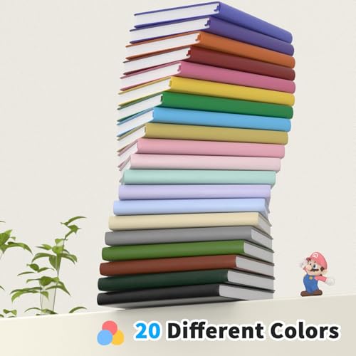 Oucaru 4 Pack A5 Lined Journal Notebook for Writing, 180 Pages - color: Pink, size: 4 Pack