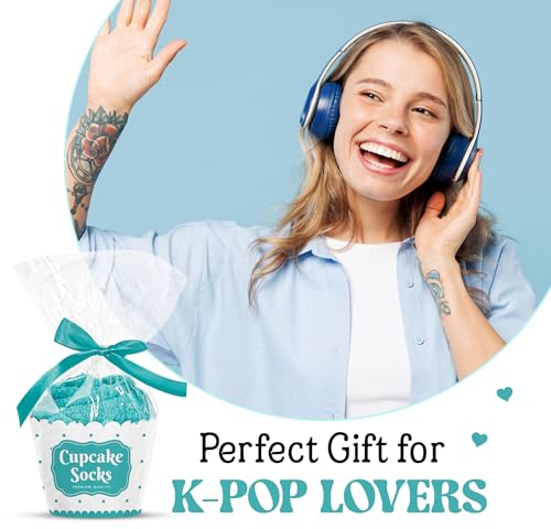 Kpop Merch - Unique Kpop Gifts for Girl, Teen - Cute Korean Socks - Christmas Gifts, Stocking Stuffers for Women - color: Music06