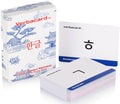 Hangul Flashcards – Learn to Read Korean Hangul Fast | Alphabet Study Deck with Pronunciation & Examples | Korean Alphabet for Beginners & Students