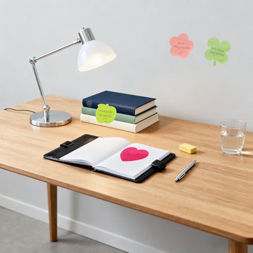 16 Pads Cute Sticky Notes, Fun Notes Memo Pads Back to School Supplies Notes Page School Tab for School Office