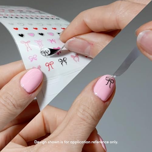 Dashing Diva Magic Pick Nail Stickers - Firework City - Premium Nail Art - Comes with 50+ Stickers and 2 Precision Placement Tools