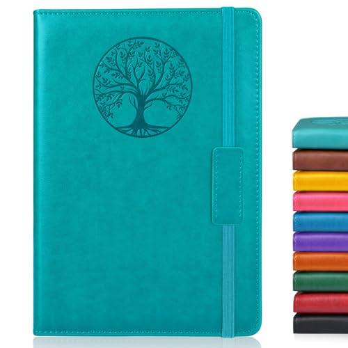 Biuwory Dotted Journal Notebook, 140 Dot Grid Pages, Medium 5.7"×8.3" - color: Blue, size: Dotted-140 Pages (5.7"×8.3")