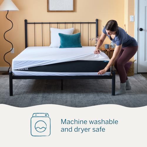 Lucid® Zippered Mattress Encasement – Waterproof Protector – King - size: King, style: Mattress Encasement