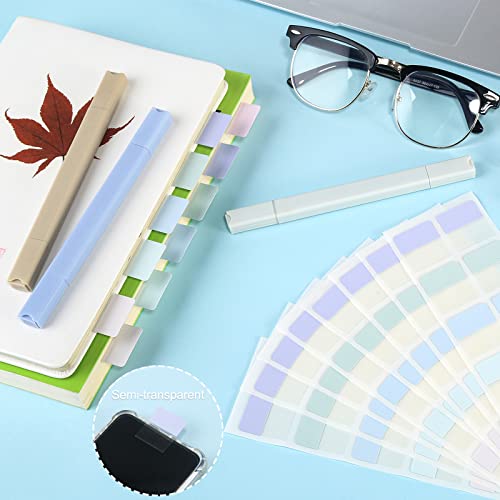 Sticky Book Tabs Book Annotation Kit 720PCS Annotation Tabs 6 Highlighters