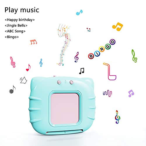 Lapare Audible Learning Toy with Music for Toddler Age 1 2 3 4 5, 520 Sight Words Talking Flash Cards Toy for Girls to Learn Alphabet Number Color Shapes and More - color: Pink, size: 520 Sight Words English