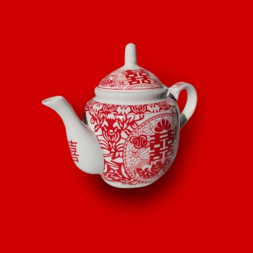 Chinese Wedding Tea Gift Set Service Bride and Groom (Double Happiness S) - color: Double Happiness S