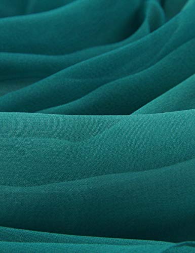 PANTONIGHT Long Chiffon Sheer Scarf Gradient Shaded Colors Lightweight Scarf For Womens - color: Col 705