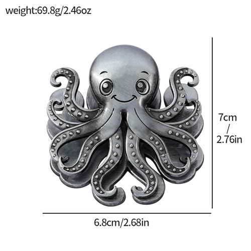 Vintage Ocean Bookmark Clip, 4 Color Starfish Shell Octopus for Book Lovers - color: Octopus Style B