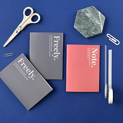 Monolike Mini THEME Grid Note 6P SET_Mini note, Pocket note, Grid note, a portable note, 105x148mm, 48pages - color: Mini THEME Grid Note 6P