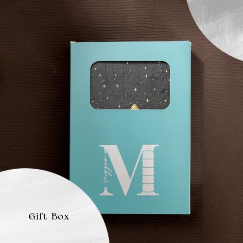 MGGAO Dotted Journal for Women Men, A5 Hardcover Dot Notebook - color: Black, size: Dotted