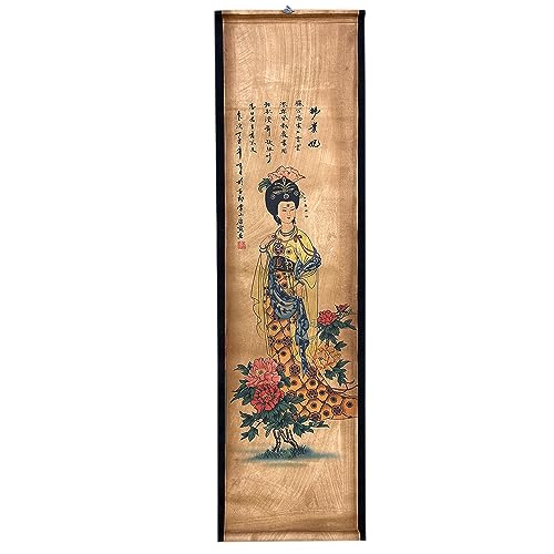 Wall Art Poster Prints Paintings Lady Replica Yang Guifei Tang Dynasty - color: A4