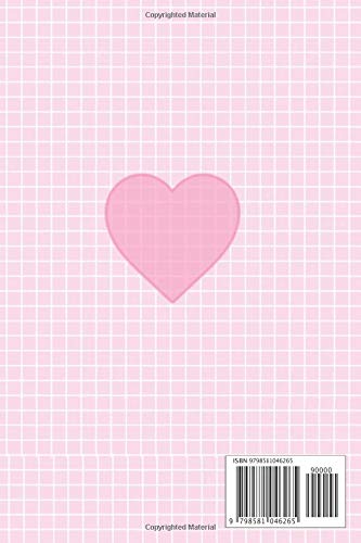 Notebook: Cute Korean 사랑해요 Strawberry Milk Pink Korean Stationery Notebook Journal Diary | 6x9" 120 Lined Pages