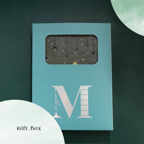 MGGAO Dotted Journal for Women Men, A5 Hardcover Dot Notebook - color: Deep Green, size: Dotted