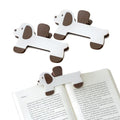 Book Clip to Hold Book Open,Sturdy Non-Slip Page Holder Clips for Reading - color: 2 Brown