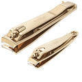 firiKer Nail Clippers with Nail File,Fingernail Clipper,Toe Nail Clippers - color: Light Gold