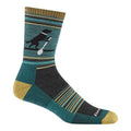 Darn Tough Vermont Men's Willoughby Micro Crew Cushion Hike Socks (5003) - color: Dog Pond, size: Large