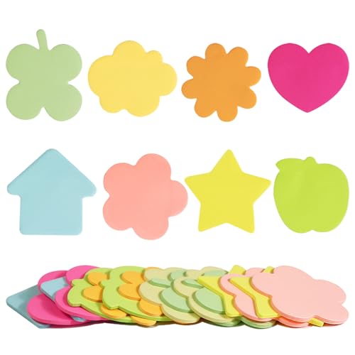 16 Pads Cute Sticky Notes, Fun Notes Memo Pads Back to School Supplies Notes Page School Tab for School Office