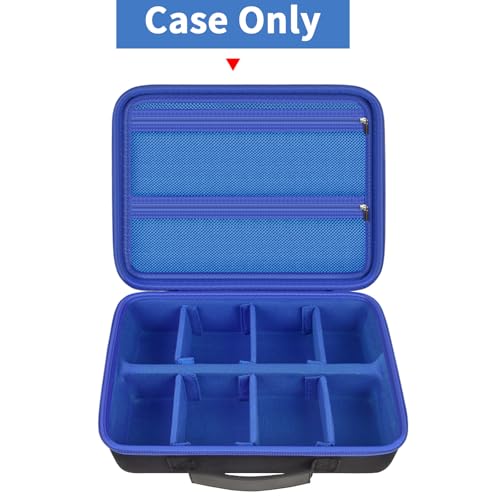 2700+ Trading Card Case for MTG, TCG Deck Boxes and Sports Cards - color: Blue