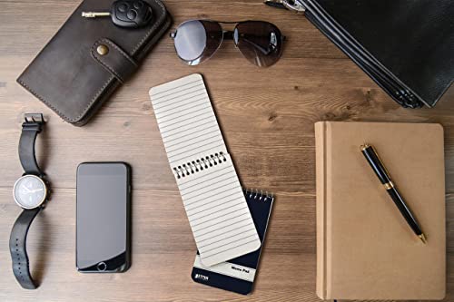 Better Office Products Memo Pads, 24 Pack 3x5 inches, 60 Sheets, College Rule, Assorted Solid Colors, Memo Pad & 3x5 Notebook for Notes, Writing, Office & School Use