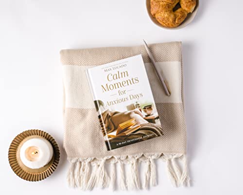 Calm Moments for Anxious Days: A 90-Day Devotional Journey (90 Daily Devotions, with Journal Prompts, to Promote Wellness and Peace and Decrease Worry and Stress)