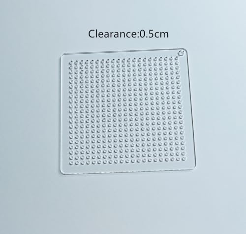 Acrylic Sashiko Stencil,Sashiko Embroidery Pattern,Quilt Stitch Mold,Small Needle Embroidery for Manual DIY Tool Template (Dots 0.5cm) - style: Dots 0.5cm