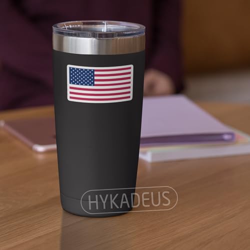 (3PCS) American Flag Stickers – USA America Sticker US Patriotic Flag Decal - color: America