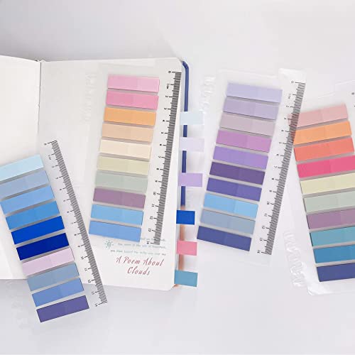 Potanro Sticky Tabs 800 Pcs Book Tabs Colorful Sticky Index Tabs - style: Sticky note A