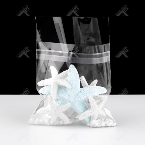 Golden State Art Acid Free Crystal Sealed Clear Bags,5x7 inches,100 Pack - size: 5x7