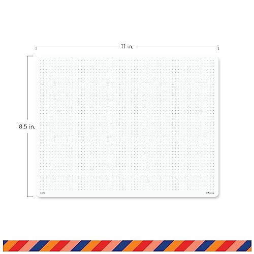 Notsu Dot Grid Notepads 8.5 x 11 inch, 2 Pack - size: 8.5" x 11", style: Dot Grid