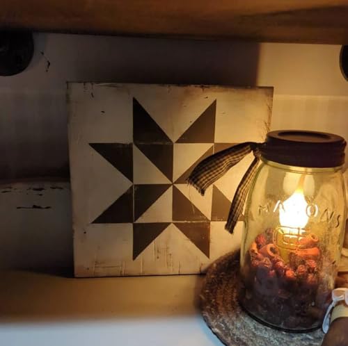 Barn Quilt Stencils 6inch Quilt Block Stencil - style: Barn Quilt