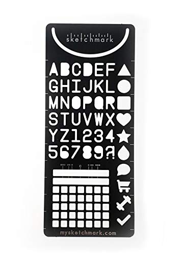 Journal Bookmark: Stainless Steel Journal Bookmark Stencil