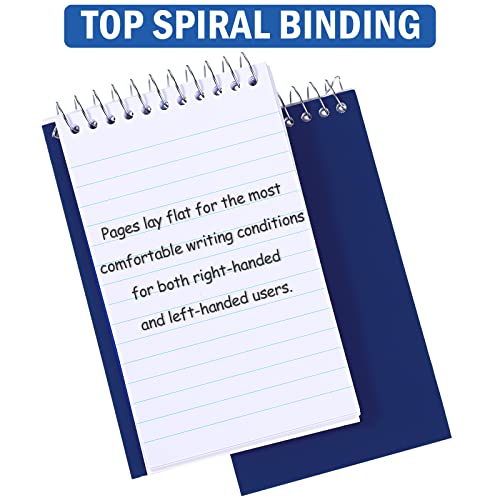 Teling 150 Pcs Pocket Notebooks Bulk Small Spiral Memo Pads 3x5'' Note Pads - color: Bright Colors, size: Lined